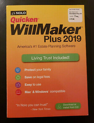 Quicken WillMaker Plus 2019 Download Free